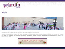 Tablet Screenshot of plazajardin.com